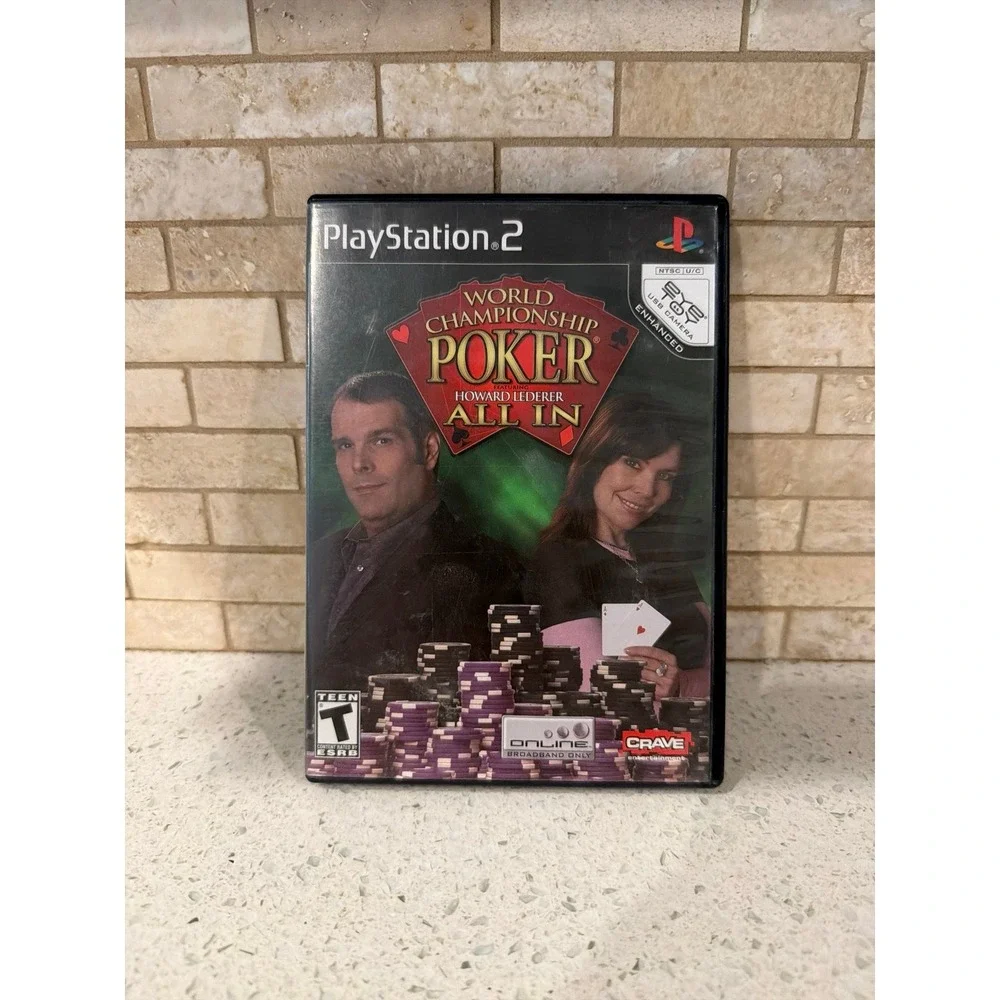 World Championship Poker PS2 Video‎ Game